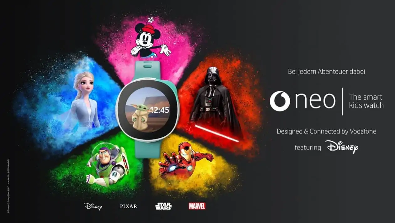 Neo Smartwatch für Kinder mit Disney Motiven