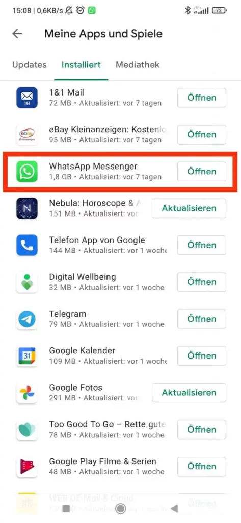 WhatsApp aktualisieren: So einfach bleibt Dein Messenger up to date 4