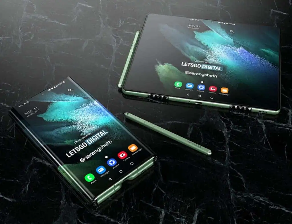 Galaxy Z Fold Tab: faltbares Tablet 2022? 2