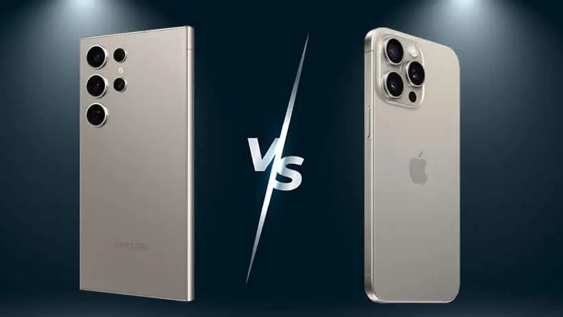 Der Vergleich: Apple iPhone 15 Pro Max vs. Samsung Galaxy S24 Ultra 1